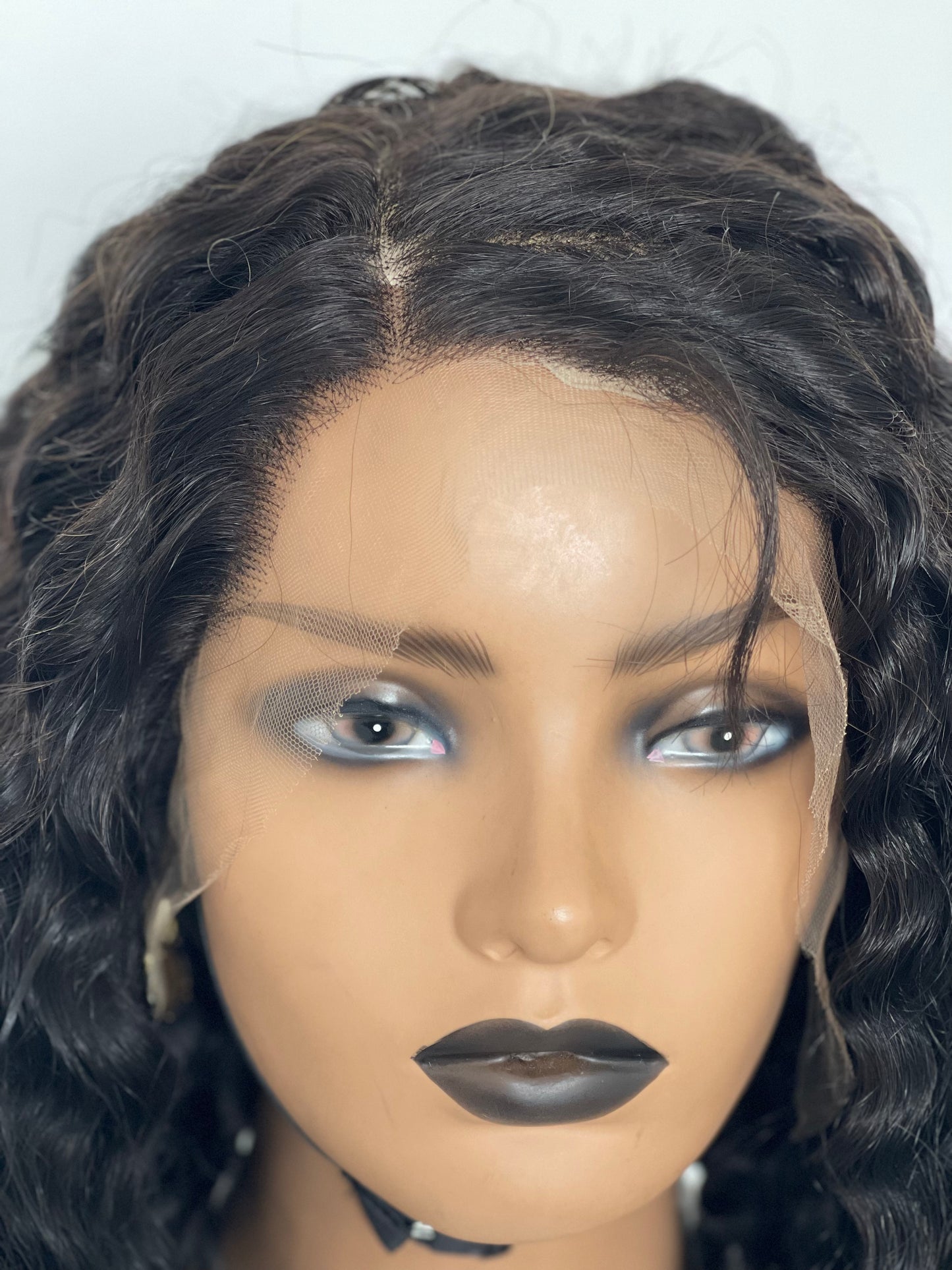 13x4 HD Lace Frontal Wig Water wave 100% Brazilian Hair Lace Wig