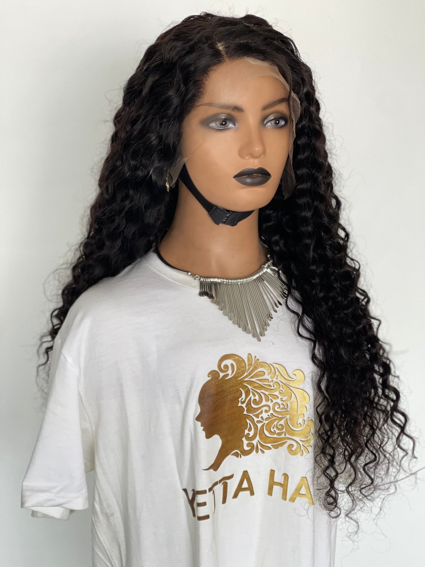 13x4 HD Lace Frontal Wig Water wave 100% Brazilian Hair Lace Wig