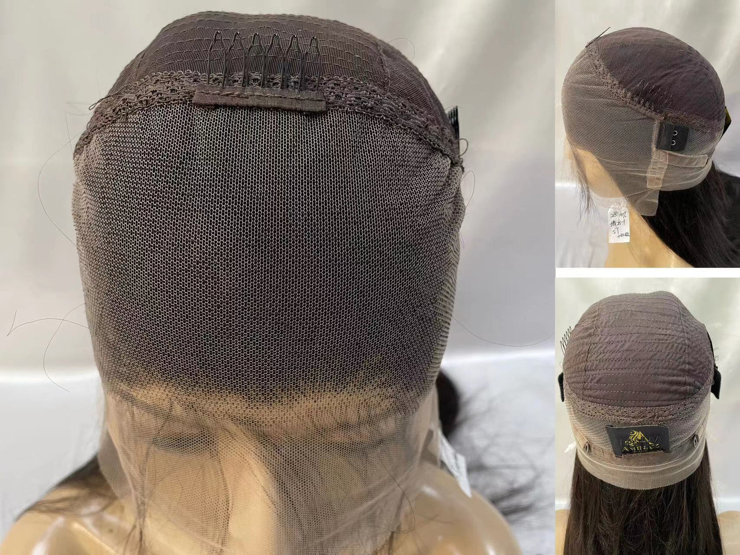 360 Lace Wig Silky Straight can be Ponytailed No shedding
