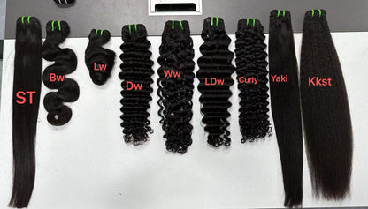 Vietnamese Raw Hair Many Styles Available