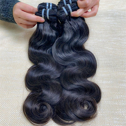 3Bundles/4bundles Raw Hair Body wave Brazilian Hair One Donor Hair Cuticle Aligned