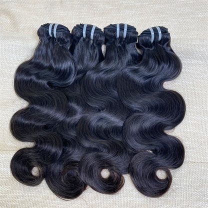 3Bundles/4bundles Raw Hair Body wave Brazilian Hair One Donor Hair Cuticle Aligned