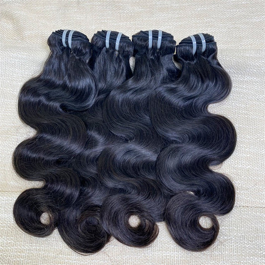 3Bundles/4bundles Raw Hair Body wave Brazilian Hair One Donor Hair Cuticle Aligned