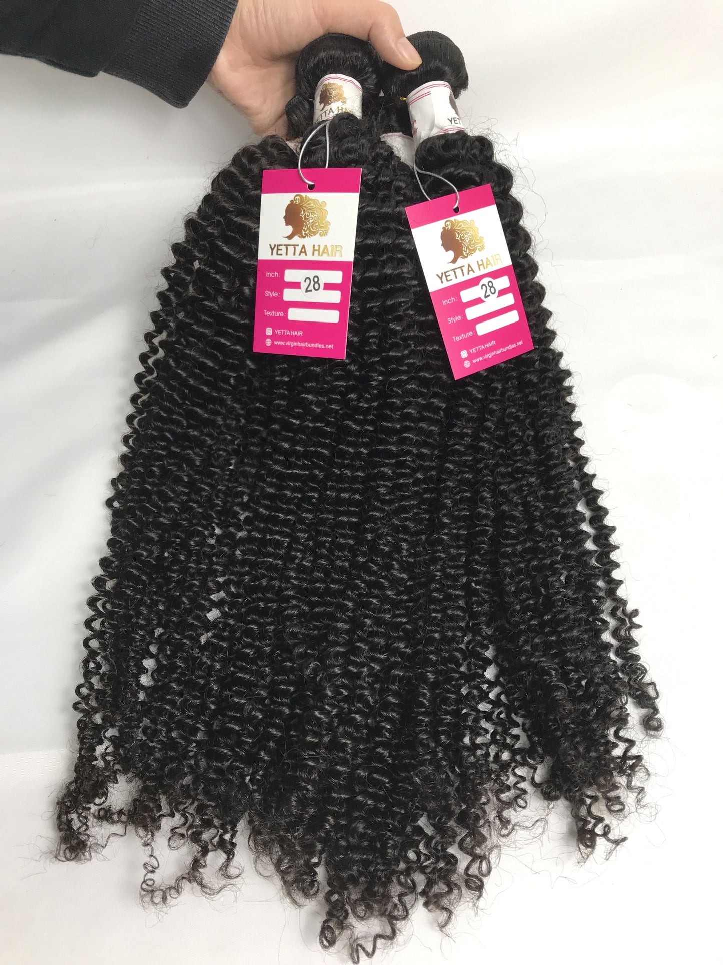 3Bundles/4bundles Kinky Curly 100% Virgin Brazilian Human Hair Weave