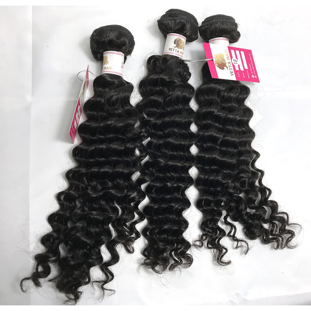 3Bundles/4bundles Top Quality 100% Pure Virgin Brazilian Human Hair Deep Curly