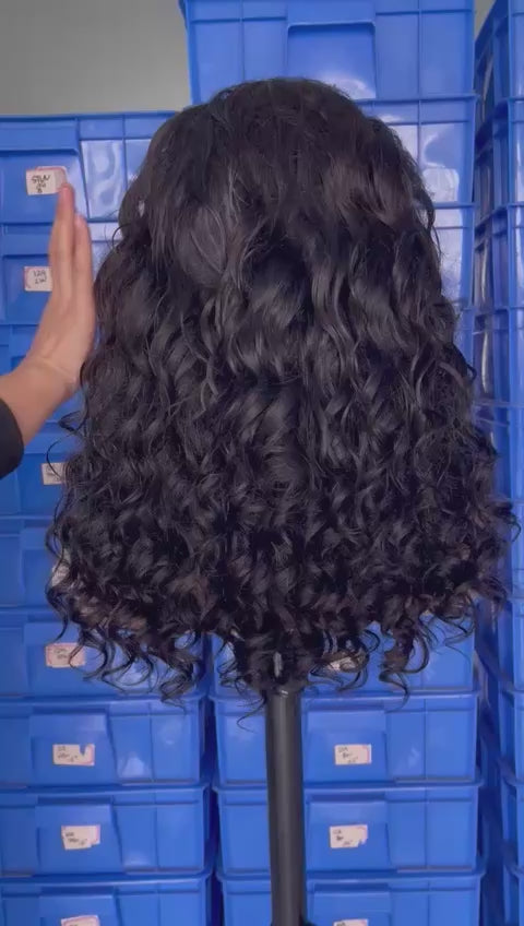 13x4 HD Lace Frontal Wig Brazilian Human Hair Loose Wave