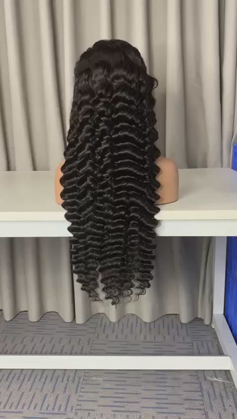 5x5 Lace Closure Wig Pineapple wave 100% Brazilian Virgin Hair